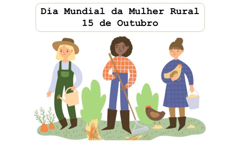 Calendário Feminista – 15/10 Dia Mundial da Mulher Rural