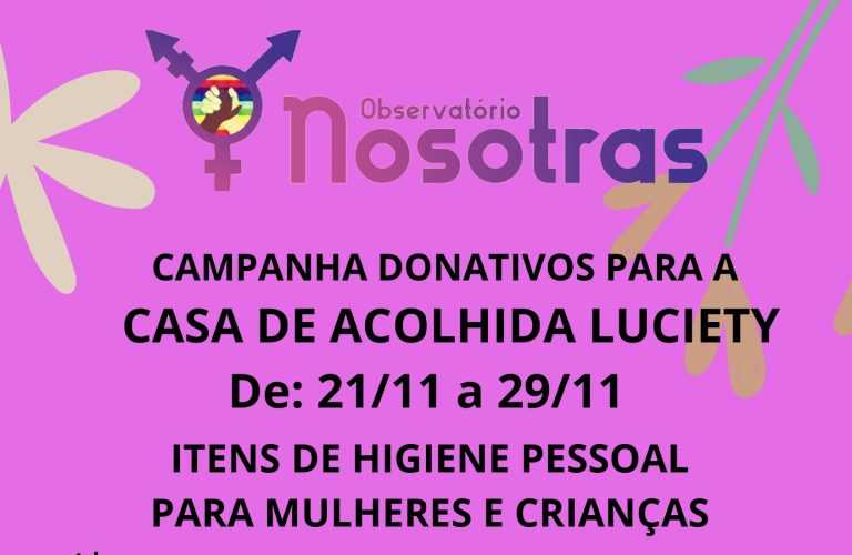 Campanha Donativos para a Casa de Acolhida Luciety