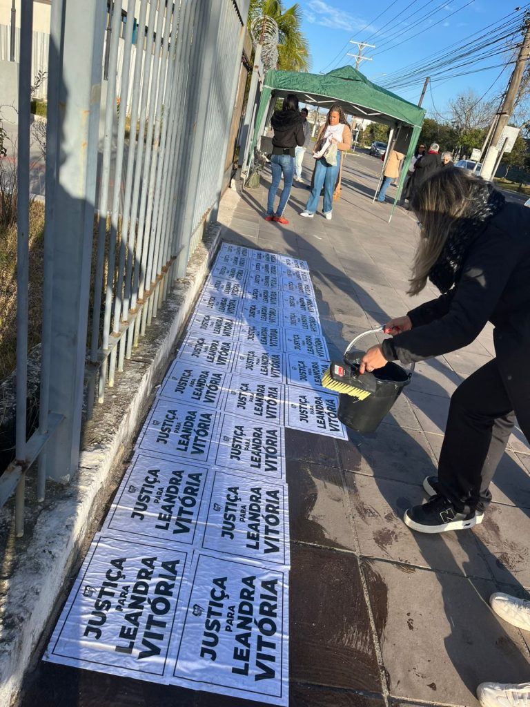 justiça para leandra vitória