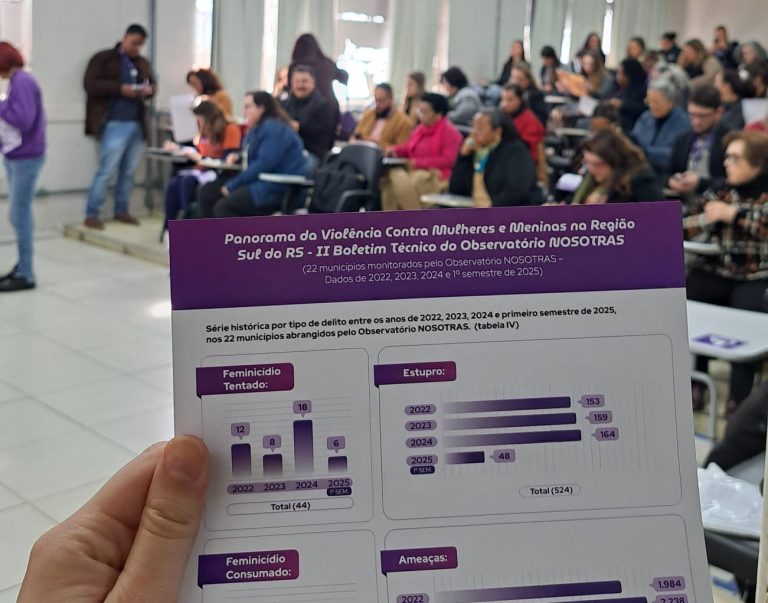 Evento do Observatório NOSOTRAS no Agosto Lilás